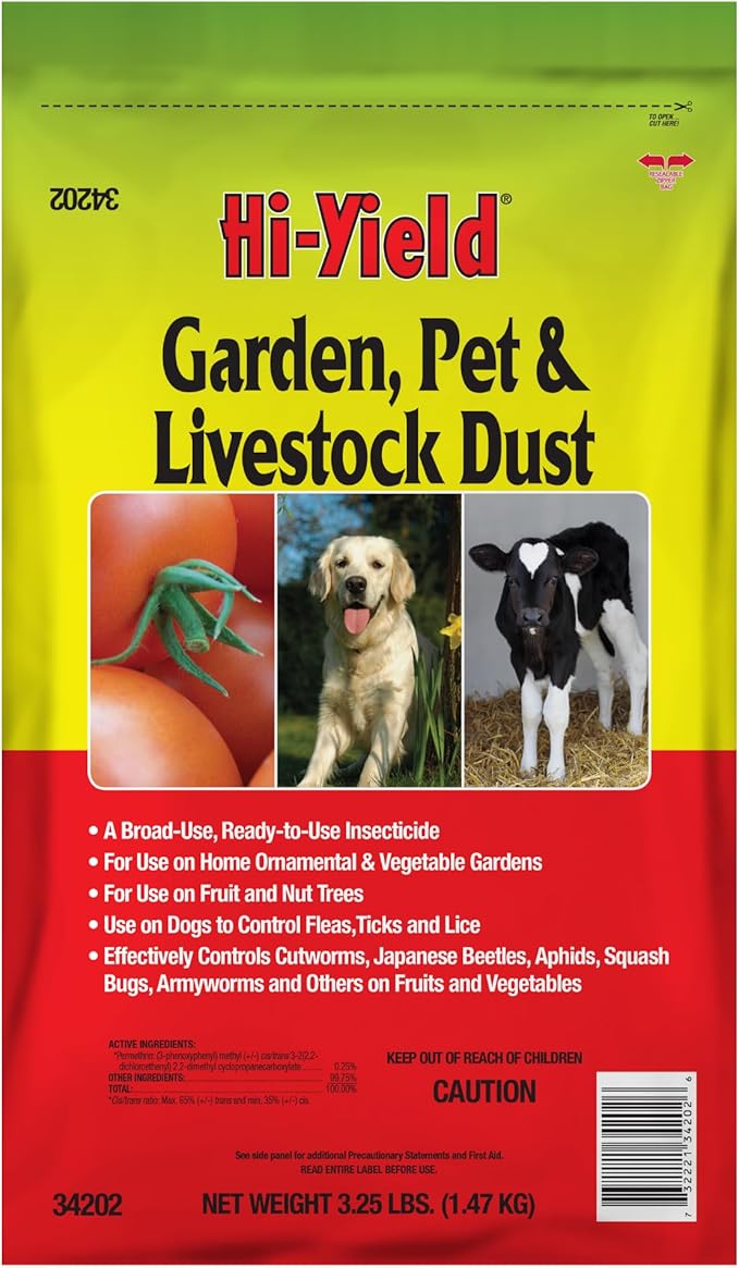 Hi-Yield (34202) Garden, Pet and Livestock Dust (3.25 lbs.)