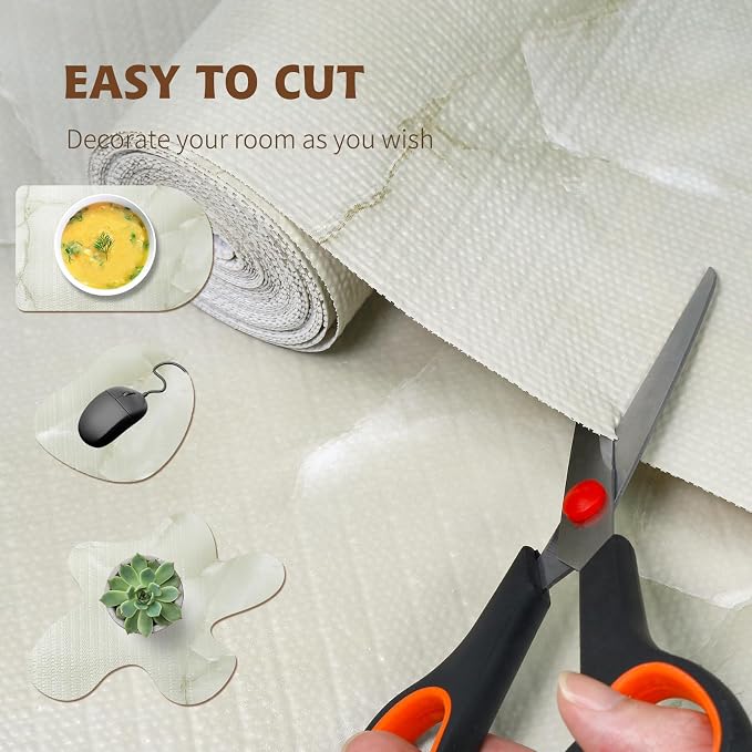 2-Layer Drawer and Shelf Liner for Kitchen Cabinet: 17in X 30Ft Non Slip
