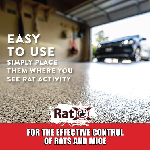 RatX Pellets - Rodent Repellent, Works on All Species of Rats and Mice - 5oz Bag