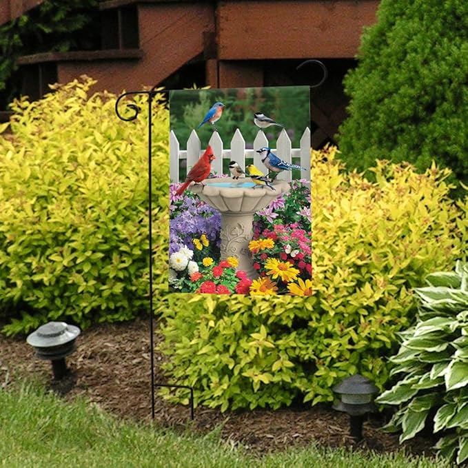 Briarwood Lane Spring Garden Friends Garden Flag