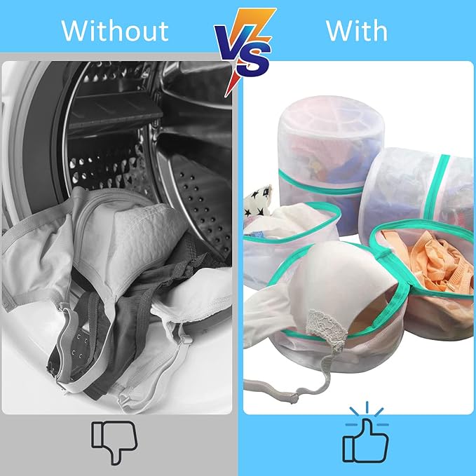 GOGOODA Mesh Laundry Bags for Delicates Durable Protective Wash Bags