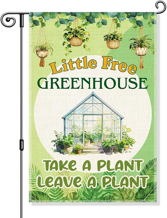 Garden Flag, Funny Welcome Yard Flag for Outside, Religious Garden Gifts, Christian Yard Sign Home Décor, Christian Bible Musical Notes Flag (Green2)