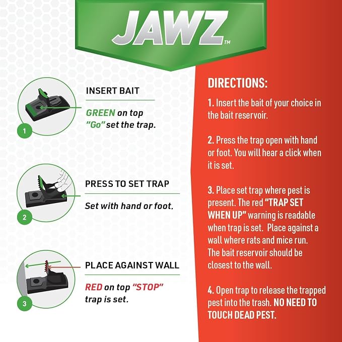 JT Eaton Jawz Depot Covered Mouse Trap