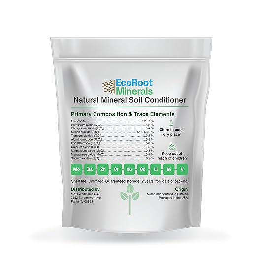Greensand Soil Conditioner, 10 lb – Organic Fertilizer & Natural Soil Amendment for Garden, Lawn & Plants – Improves Structure & Moisture Retention