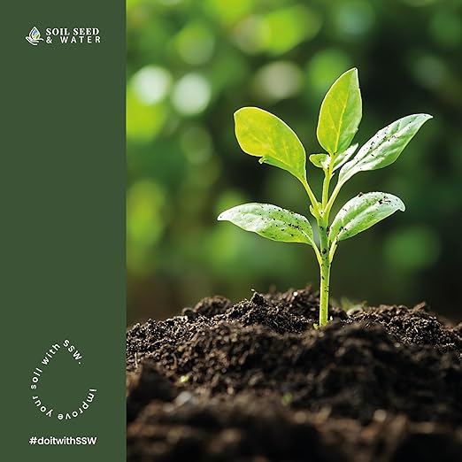 Soil Seed & Water Dan’s Gold Organic Dairy Compost – Rich, Aged Compost for Garden Beds, Raised Beds & Soil Enrichment