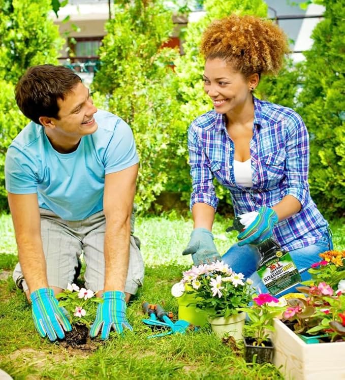 Nature's Mace Garden Spray - Plant-Friendly Outdoor Care, Mint Scent, 40 oz Ready-to-Use, Safe Around People, Pets, and Plants