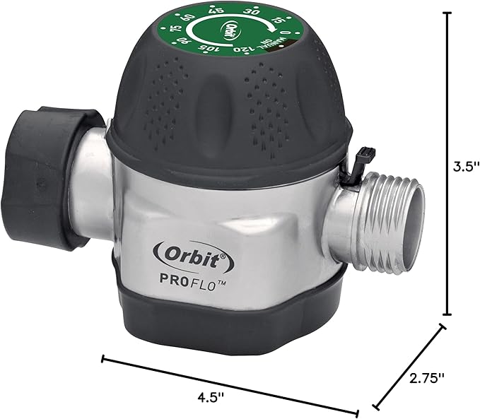 2-Pack Pro Flo Sprinkler Timer for Hose Watering