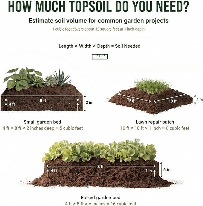 All Purpose Topsoil 6 lb Pail, Premium Garden Potting Mix, Planting Soil for Indoor Outdoor Plants, Flowers, Vegetables, Shrubs, Raised Beds, Containers and Landscaping