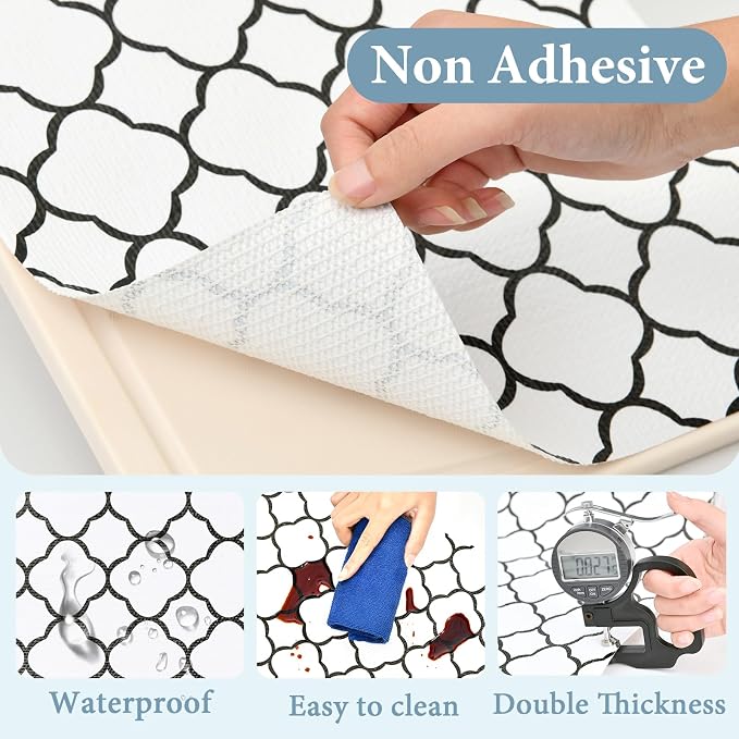 Shelf Drawer Liners for Kitchen Cabinets 17 in X 30 Ft Drawer Liner
