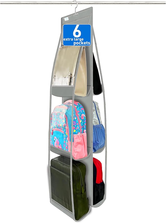 Purse Organizer for Closet, Heavy Duty Hanging Handbag Storage