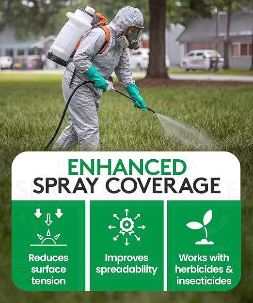 ALLIGARE 90 Nonionic Surfactant for Enhanced Spray Coverage - Low-Foam Wetting Agent- Versatile Use in Agriculture, Forestry & Aquatic Applications - 1 Quart