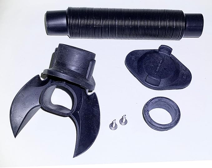 EarthMinded - Aquabarrel DIY, FlexiFit RainBarrel Diverter Kit for 3 and 4 inch Round Downspouts - Connects Your Rain Barrel to The Downspout