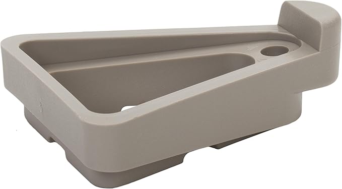 Bosmere Pot Toes, Plant Pot Risers for Indoor and Outdoor, Prevent Stains and Rotting on Wood, Cement, and Tile - Light Gray (Pack of 12)