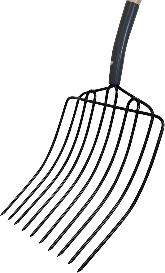 Craftsman Manure Fork with 30-Inch Hardwood Handle, Designed for Transfering Hay, Mulch, and Loose Material