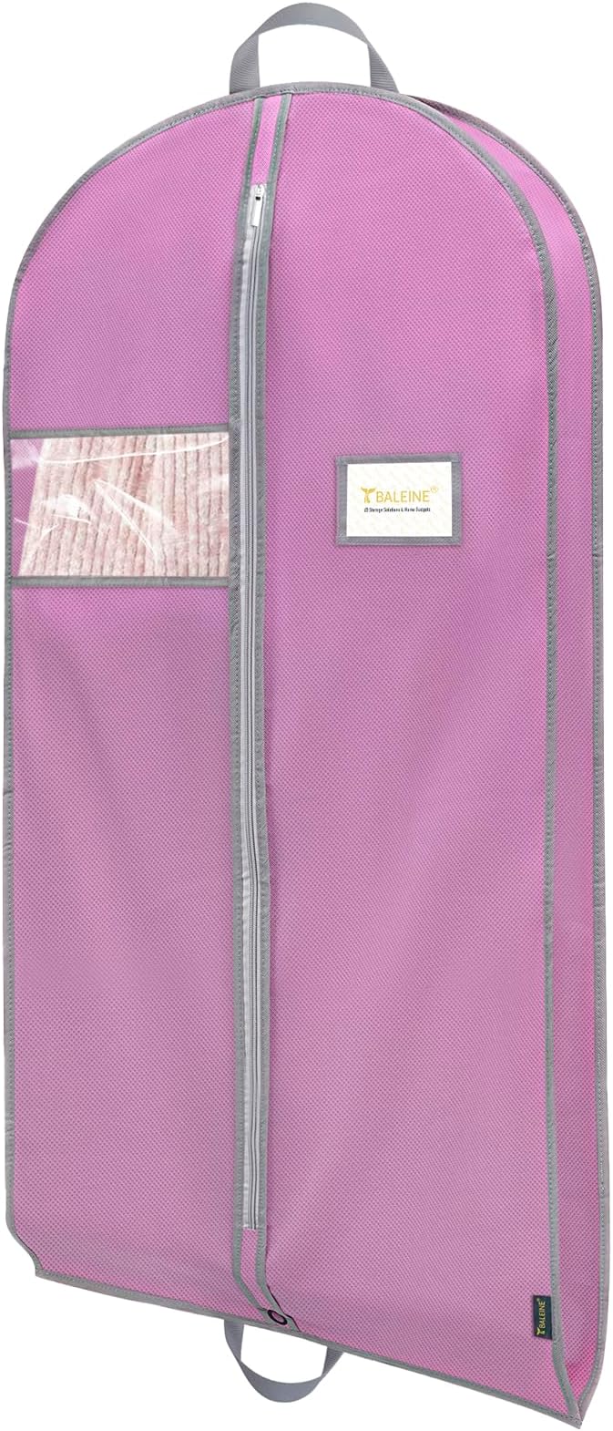 BALEINE 1PK Garment Bags for Hanging Clothes, 54" Suit Bag for Travel