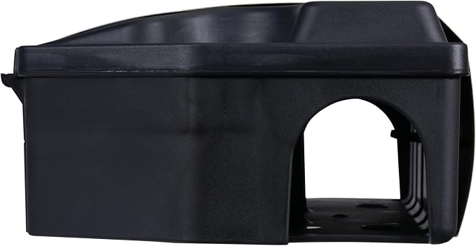 Victor Refillable Rodent Bait Station - XL Rodenticide Bait Station - Also Holds Rat Traps - Indoor and Outdoor Use - M901RB - Poison and Kill Rats