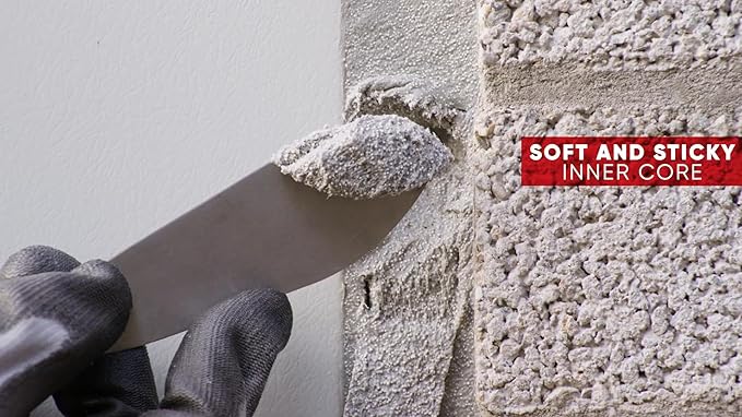 Roban Barrier Compound - Instantly Effective, Waterproof Rodent Block & Hole Filler, Metal Fiber Reinforced, Indoor/Outdoor, Paintable, Rodent Barrier
