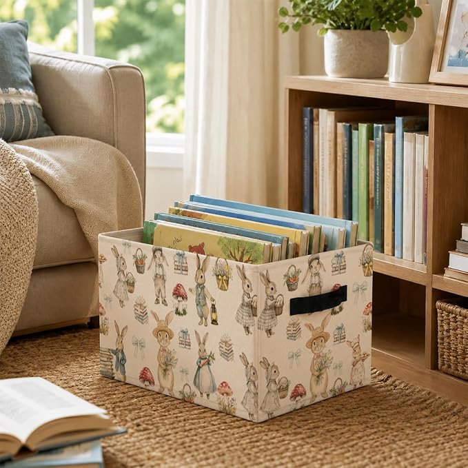Basket for Toys Foldable Storage Box for Home Organization