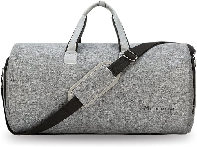 suit bag travel garment bag, 45L Carry on Convertible Garment Duffle bag