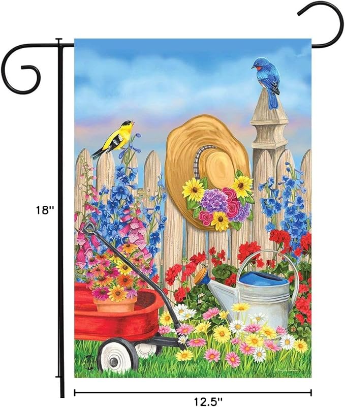 Briarwood Lane Green Thumb Spring Garden Flag