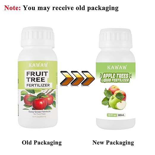 10 oz Organic Apple Tree Fertilizer & Liquid Fruit Tree Plant Food - Microbial Probiotic Nutrient Solution for Root Growth & Green Leaves