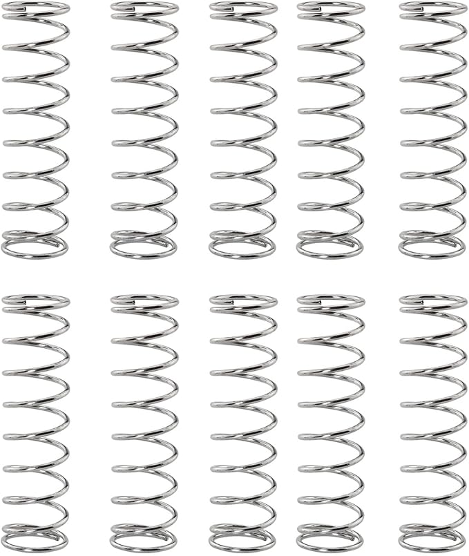 10PCS Pruner Pruning Shear Springs Compatible with Pruners and Trimming Scissors, Stainless Steel