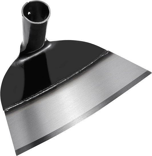 YARNOW Steel Garden Hoe Head Replacement for Weeding Digging Loosening Soil Heavy Duty Hand Hoe Garden Tool Accessory 9.25 X 5.90 X 4.33 Inch Without Handle