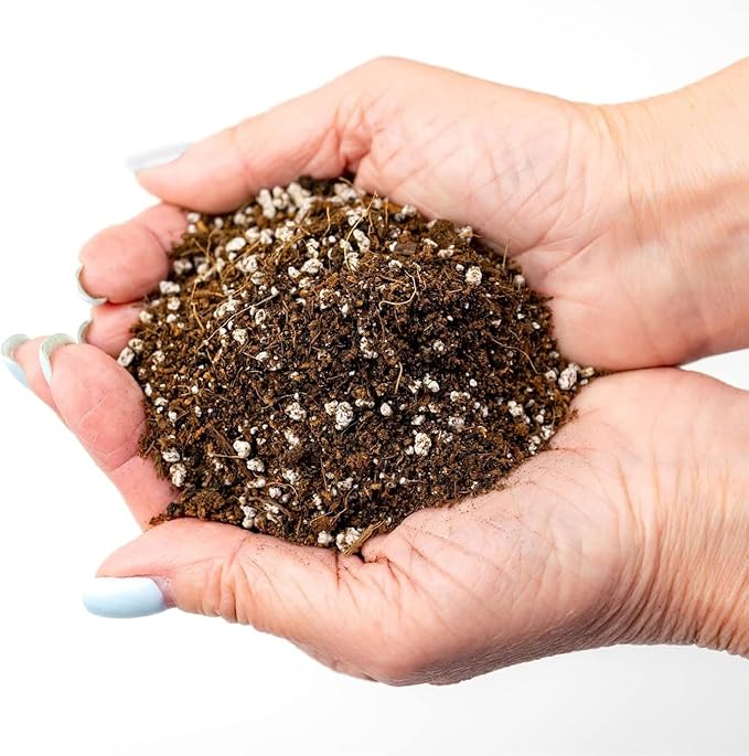 GARDENERA Premium Organic Potting Soil for Radish - (2 Quart Bag)