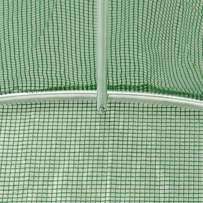 vidaXL Greenhouse, Cold Frame for Garden Patio Backyard Lawn Yard, Green House for Plant Growing Gardening, Outdoor Greenhouse Grow House