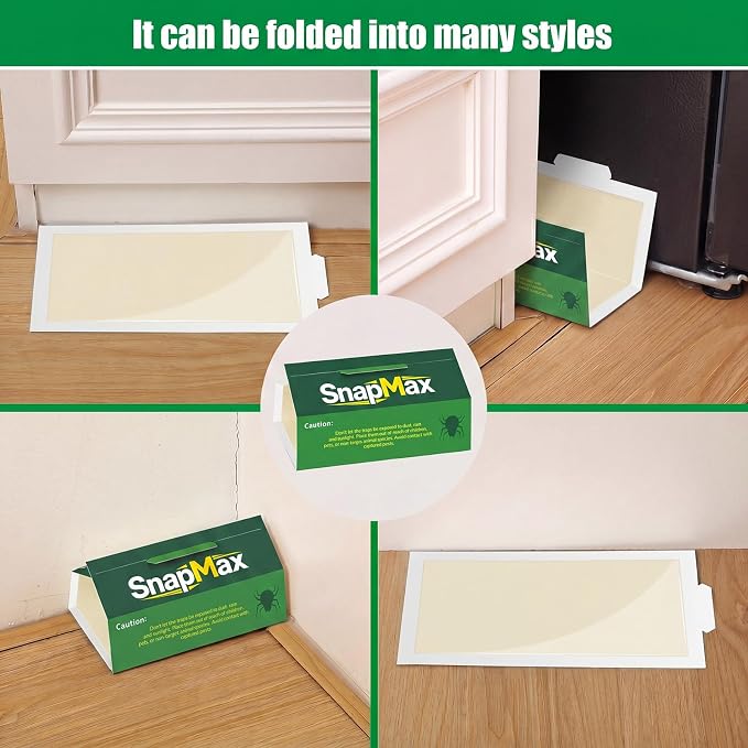 150 Pack Large Mouse Traps Strong Sticky Mouse & Insect Glue Traps Boards Bulk Indoor for Home Sticky Pest Control Adhesive for Catching Rats & Rodents, Bugs, Cockroaches, Unscented(Green)