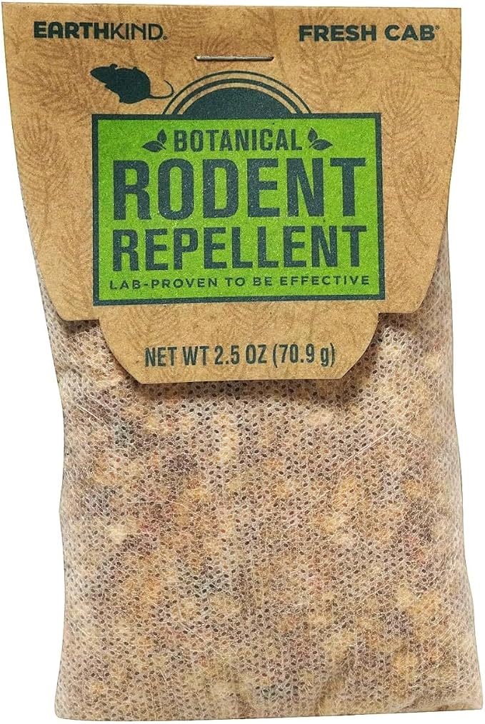 FC6 Botanical Rodent Repellent Keeps Mice and Rats Out, Federal EPA Registered for Use Indoors and in Enclosed Spaces, 2.5 Ounce x 4 Scent Pouches x 4 Pack (Total 16 Pouches)