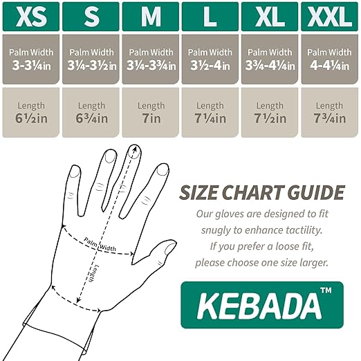 Kebada W1 Work Gloves for Men and Women, 12 Pairs Touchscreen Safety Gloves with Grip, PU-Coated, Ideal for Light & Medium Duty Tasks, White, Small