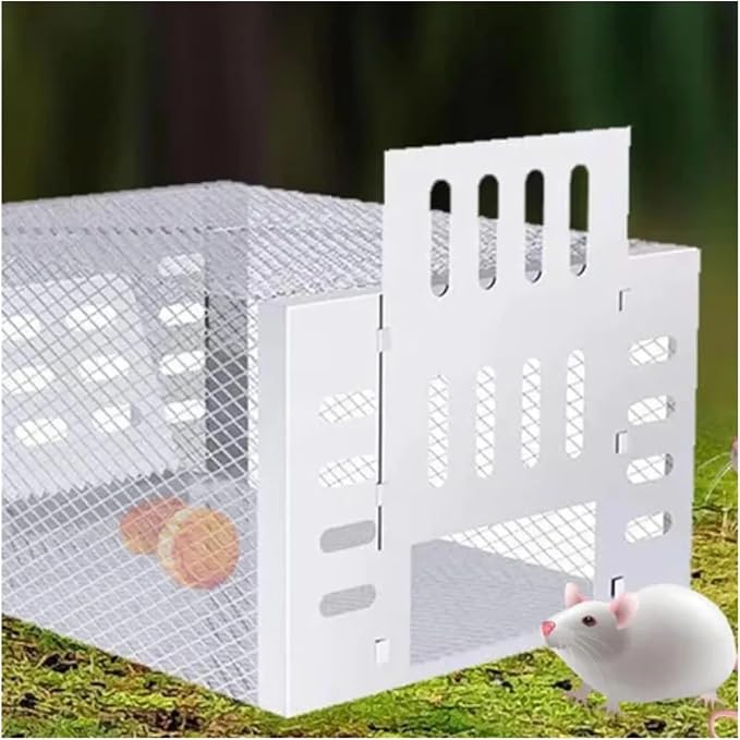 Rat Traps,Automatic Continuous Circulation mousetr Automatic Continuous Cycle Mouse Safe and Efficient Mousetrap for Household