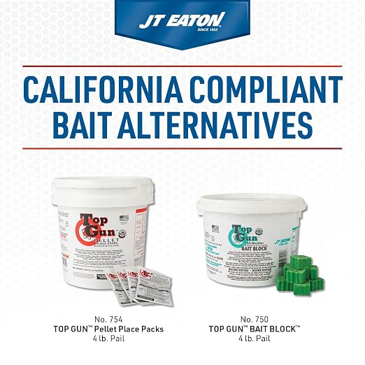 Bait Block Apple Flavor Rodenticide – 9 lb. Pail – Effective Rodent Control Bait Blocks – Long-Lasting and Easy to Use | 1 oz Anticoagulant Bait Blocks; Apple Flavor; For Use in Tamper-Resistant Bait Stations; 9 lb Pail