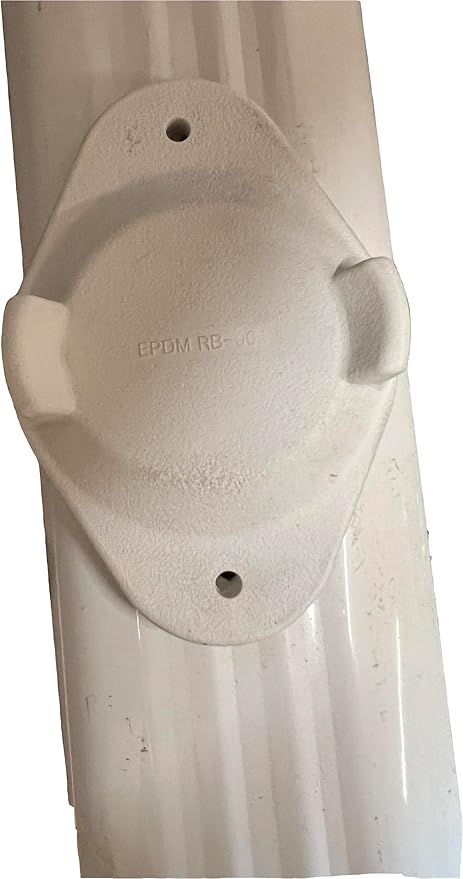 EarthMinded - Aquabarrel DIY, FlexiFit Downspout Diverter Kit for 2x3 Downspouts - Connects Your Rain Barrel to The Downspout - | White