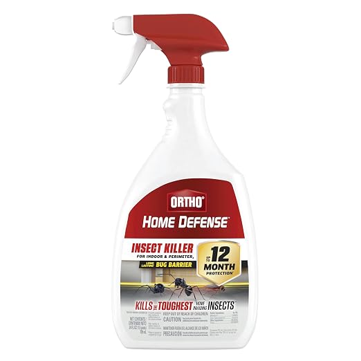 Ortho Home Defense Insect Killer for Indoor & Perimeter2, 24 oz. (2-Pack) | Ready-To-Use Bug Killer, Kills Ants, Roaches and Spiders, Use in Kitchens, Bathrooms and Home Perimeter