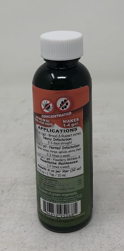 Central Coast Garden Green Cleaner 2 oz Bottle