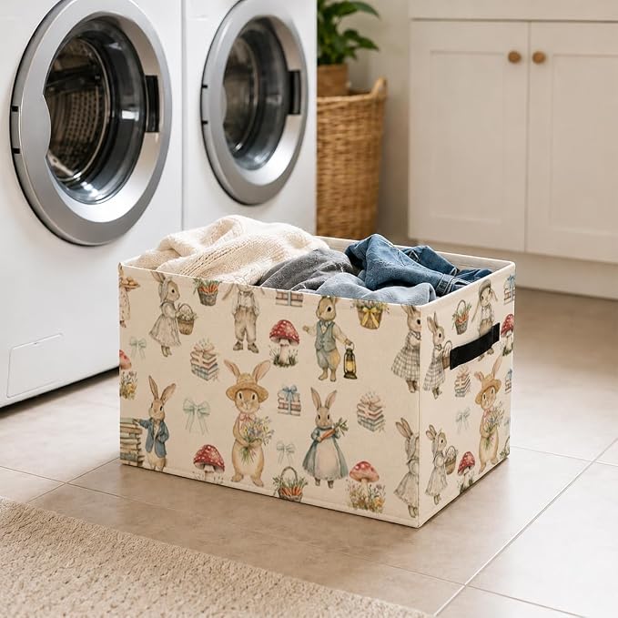 Basket for Toys Foldable Storage Box for Home Organization