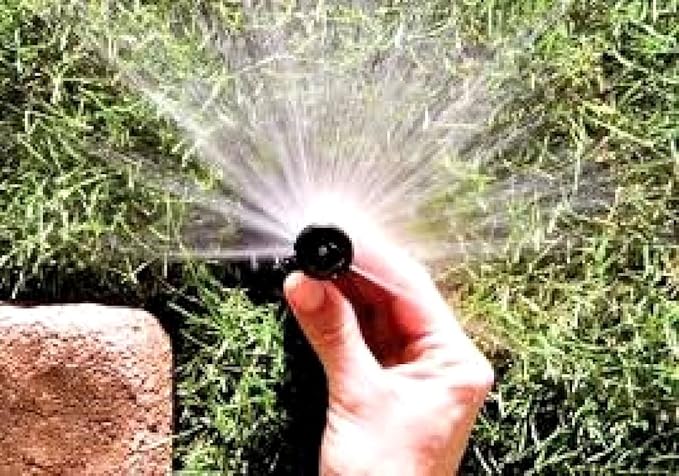 Rain Bird 1804 Spray Head with 15van Nozzle; 0° to 360° Adjustable; 15' Radius (Pack of 5)