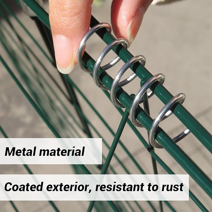 Metal Trellis for Climbing Plants Outdoor Garden Trellis,Cucumber Trellis,Tomato Plant Support/Squash/Zucchini/Sweet Peatrellis,Green Bean/Grape/Vine/Flower Plant Trellis (2 Pack)