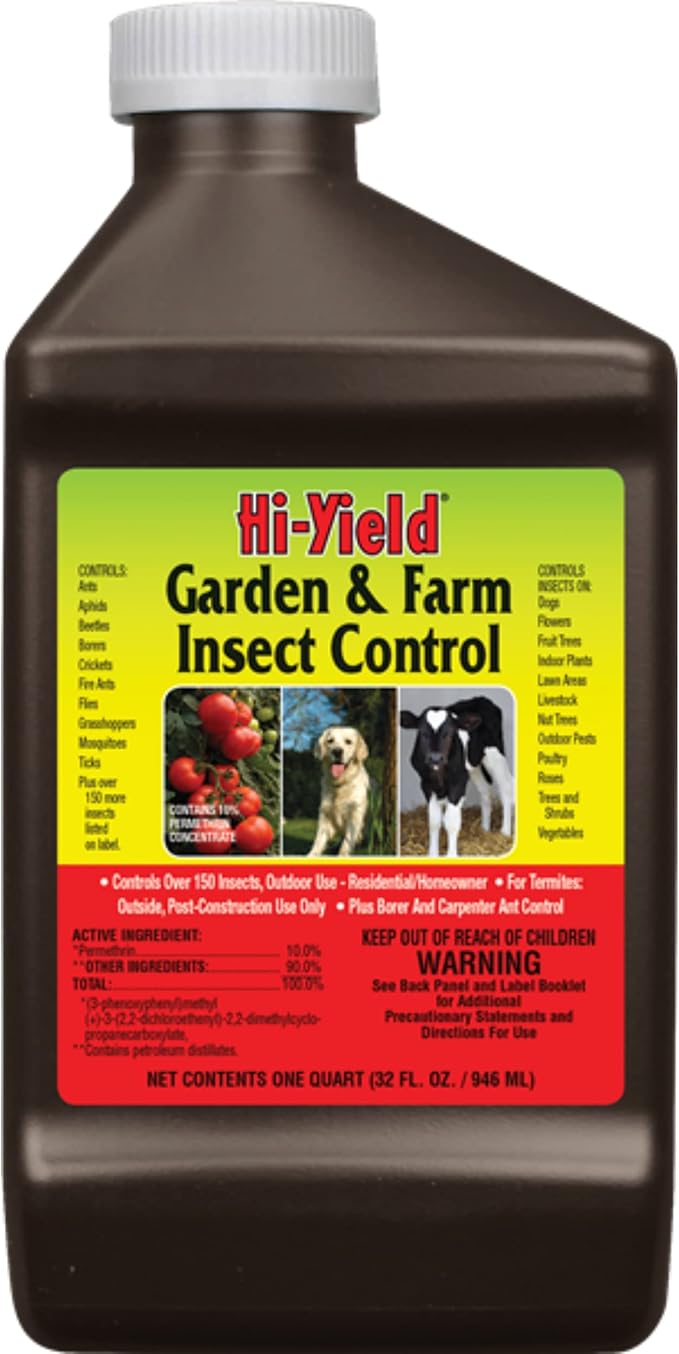 Hi-Yield (33006) Garden & Farm Insect Control Spray (32 oz)
