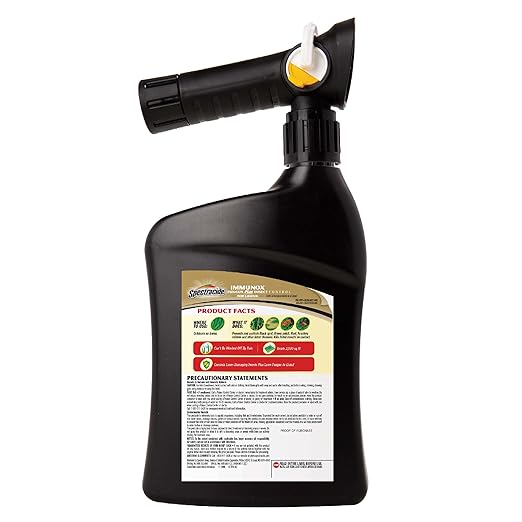 Spectracide Immunox Fungus Plus Insect Control For Lawns 32 Ounces, Dual Action, Hose-End Concentrate, 6 Pack