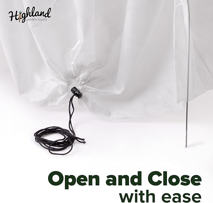 Garden Tunnel Green Houses for Outside Heavy Duty Garden Hoops Garden Cover fleece cloth Walk In Greenhouses for Outdoor Heavy Duty Hoop House Protection from Frost Winter Gardening Sun Shades Cloche