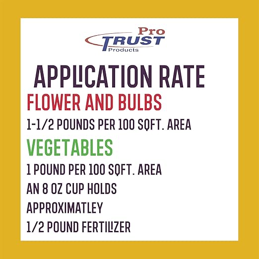 Garden Trust Flower & Vegetable 15-15-14 Fertilizer, 4 Pounds - Formulated for Annuals, Perennials, Vegetables & Bulbs