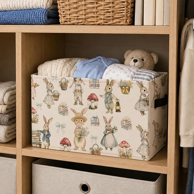 Basket for Toys Foldable Storage Box for Home Organization