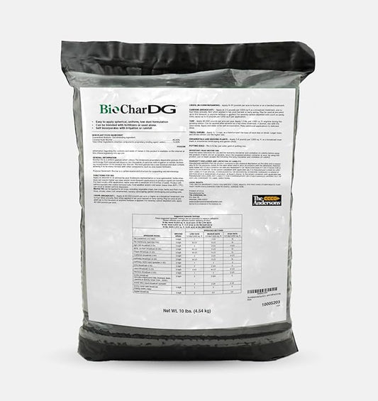 The Andersons BioChar DG Organic Soil Amendment - Covers up to 5,000 sq ft (10 lb)