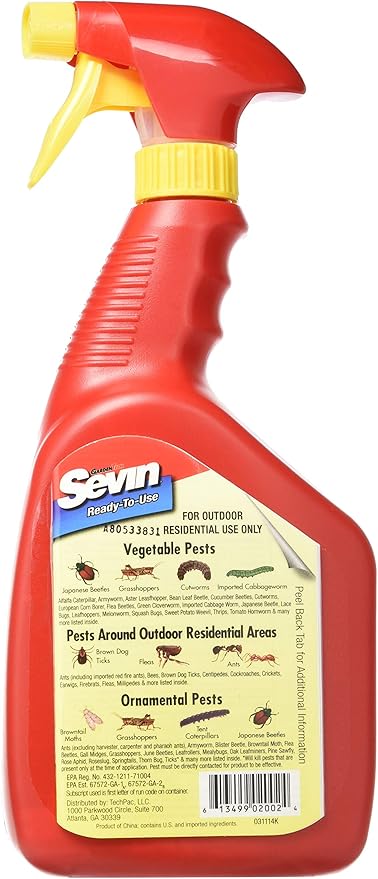 Sevin Trigger Spray Bug Killer, 32 oz