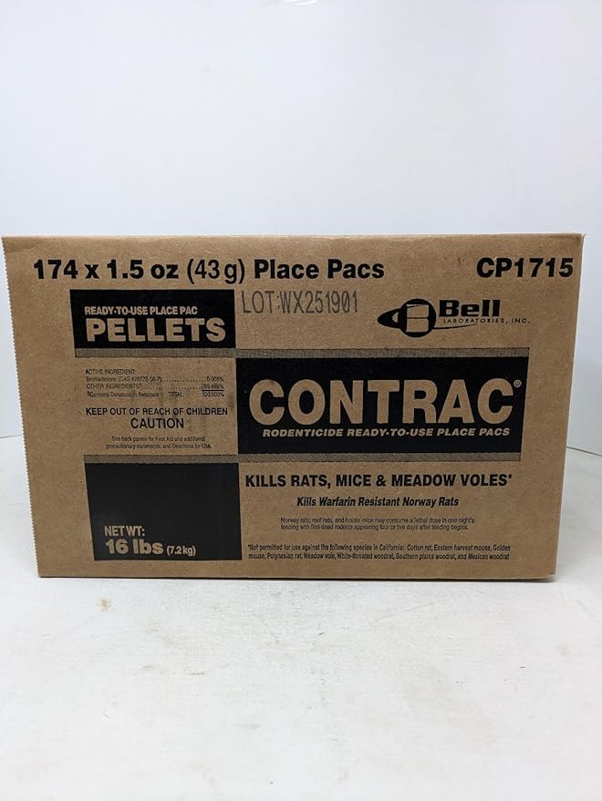CP1715 CONTRAC Rodenticide, Blue