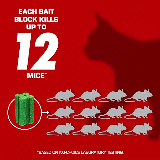 Tomcat with Bromethalin Bait Chunx Pail, 4.25 lbs. | Rat & Mouse Bait, Rat and Mice Control for Agricultural Use and Professional Applicators