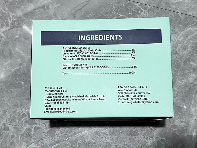 Mouse Rodent Repellent,24Pack Peppermint Lemon Mice Repellent for Squirrel Rats Spider Pests, Natural Repellent for Kitchen, Warehouse, Car, Indoor, Outdoor, Safe for Pets & Family